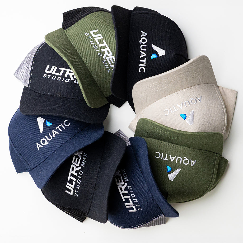 Aware Recycled Cotton Cap with Mesh Back Embroidery - Lifestyle_Embroidery