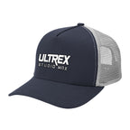 Aware Recycled Cotton Cap with Mesh Back Embroidery - Navy - Colorbrite