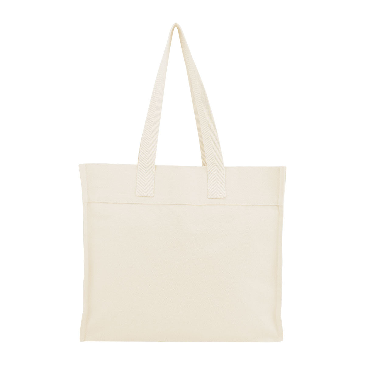 Aware Recycled Cotton North South Tote, 14 oz Embroidery - Back