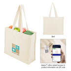 Aware Recycled Cotton North South Tote, 14 oz