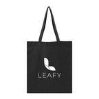 Aware Recycled Cotton Tote Bag, 4 oz - Black - Silk Screen