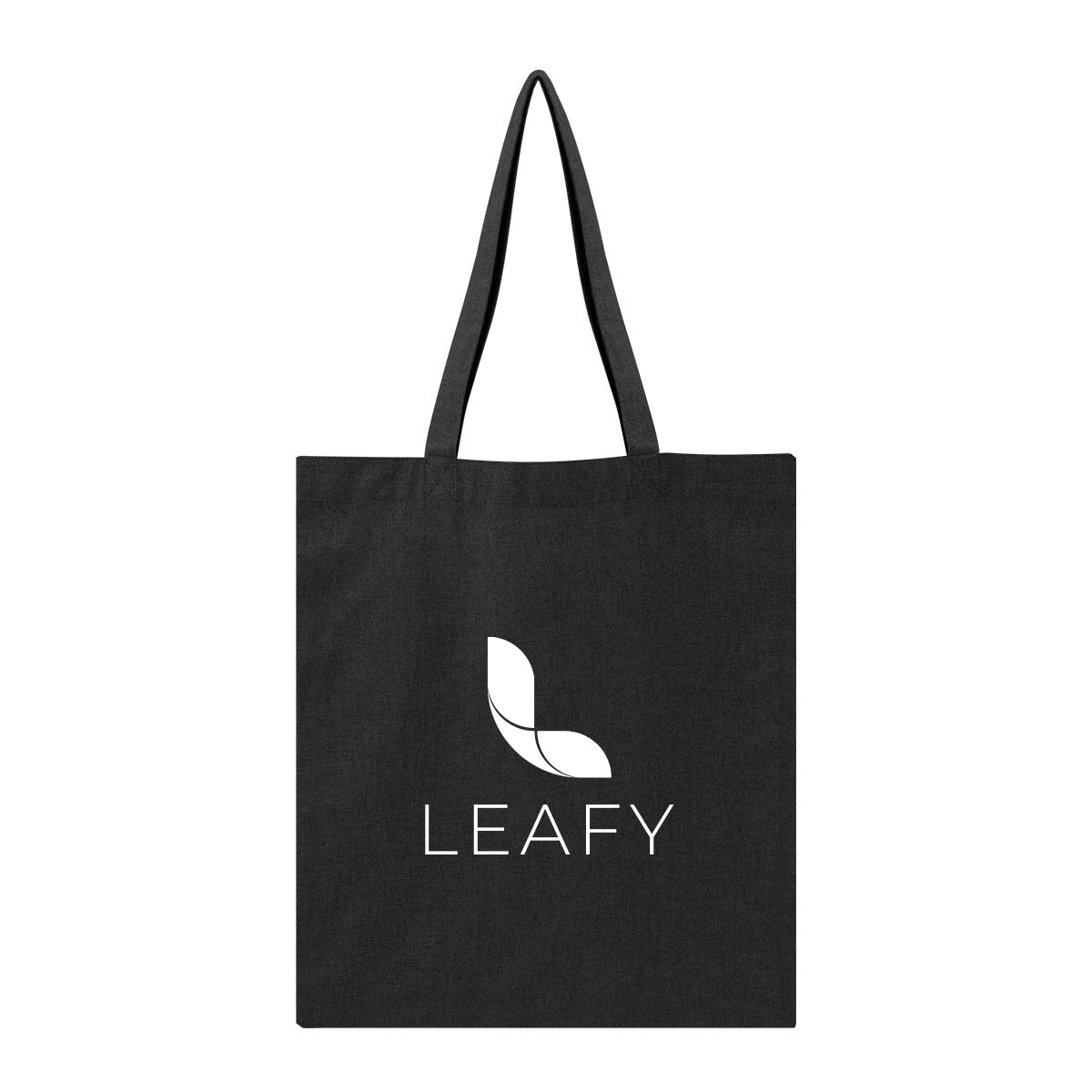 Aware Recycled Cotton Tote Bag, 4 oz Embroidery - Black - Silk Screen