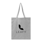 Aware Recycled Cotton Tote Bag, 4 oz - Gray - Silk Screen