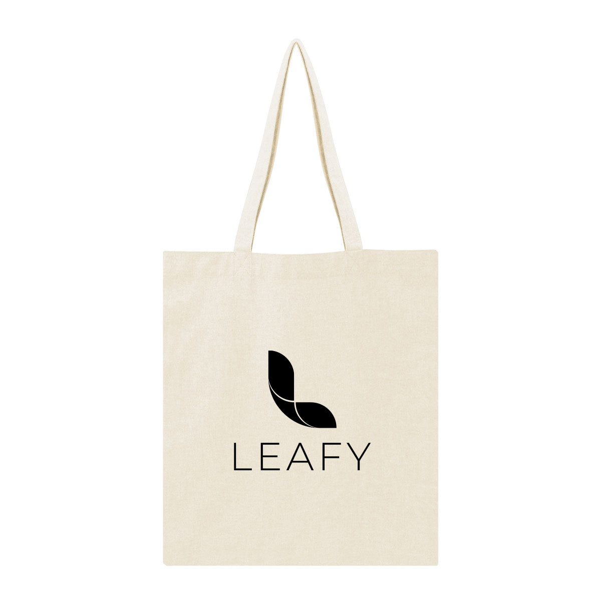 Aware Recycled Cotton Tote Bag, 4 oz - Natural - Silk Screen