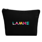 Aware Recycled Cotton Zip Pouch, 10 oz - Black - Colorbrite