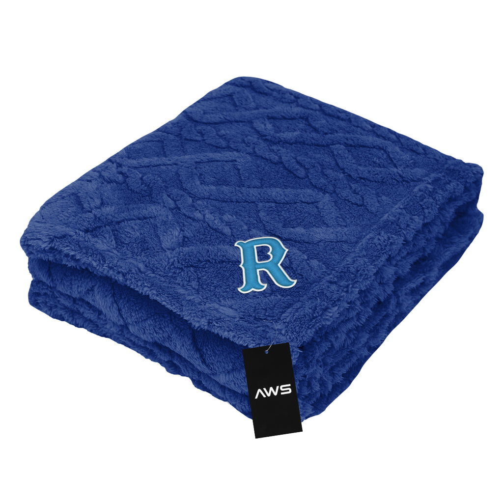 AWS Alpine Sherpa Blanket in Recycled PET - Embroidery