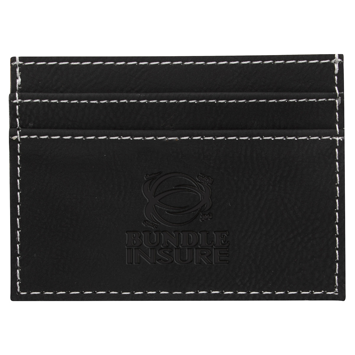 AWS Guardian RFID Card Wallet and Tracker Set - Black - Debossing