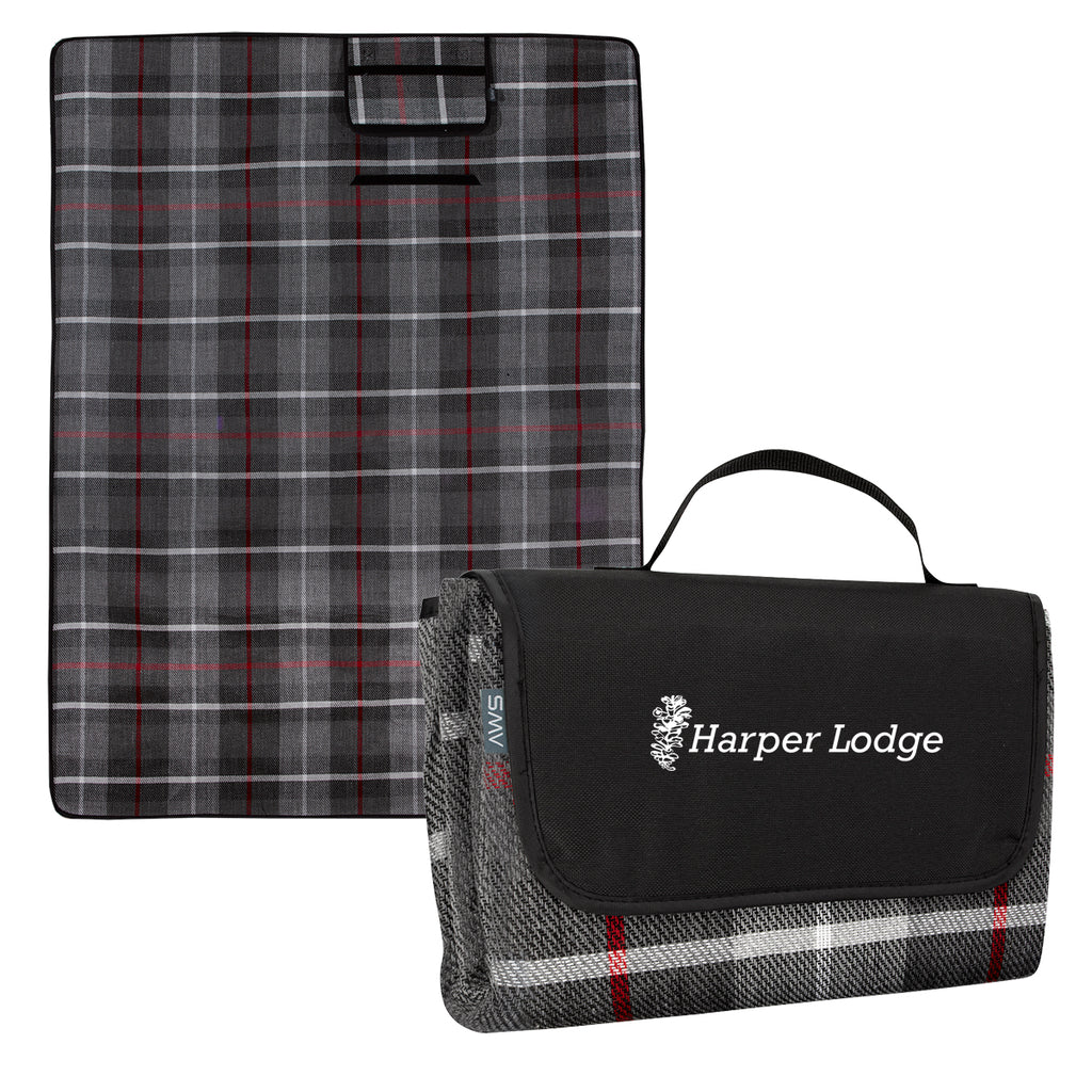 AWS Highlander Picnic Blanket, Roll-Up - Silk Screen