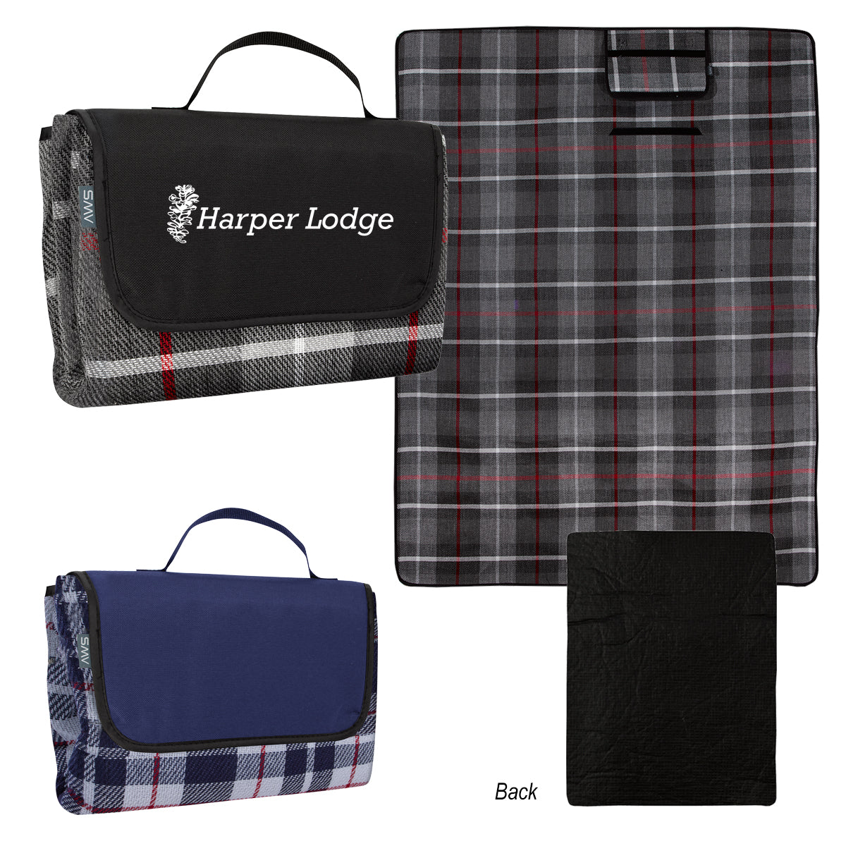 AWS Highlander Picnic Blanket, Roll-Up