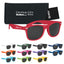 AWS Malibu Sunglasses and Pouch, Velvet Touch - AWS Velvet Touch Malibu Sunglasses With Pouch