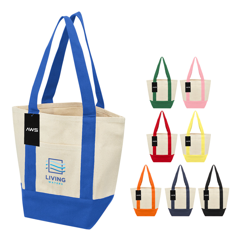 AWS Mini Starboard Recycled Cotton Canvas Tote, 10 oz