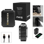 AWS Power Bank and Clip-On Fan, 5,000 mAh