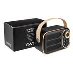 AWS Retro Boom FM Radio and Wireless Speaker Full Color - Box
