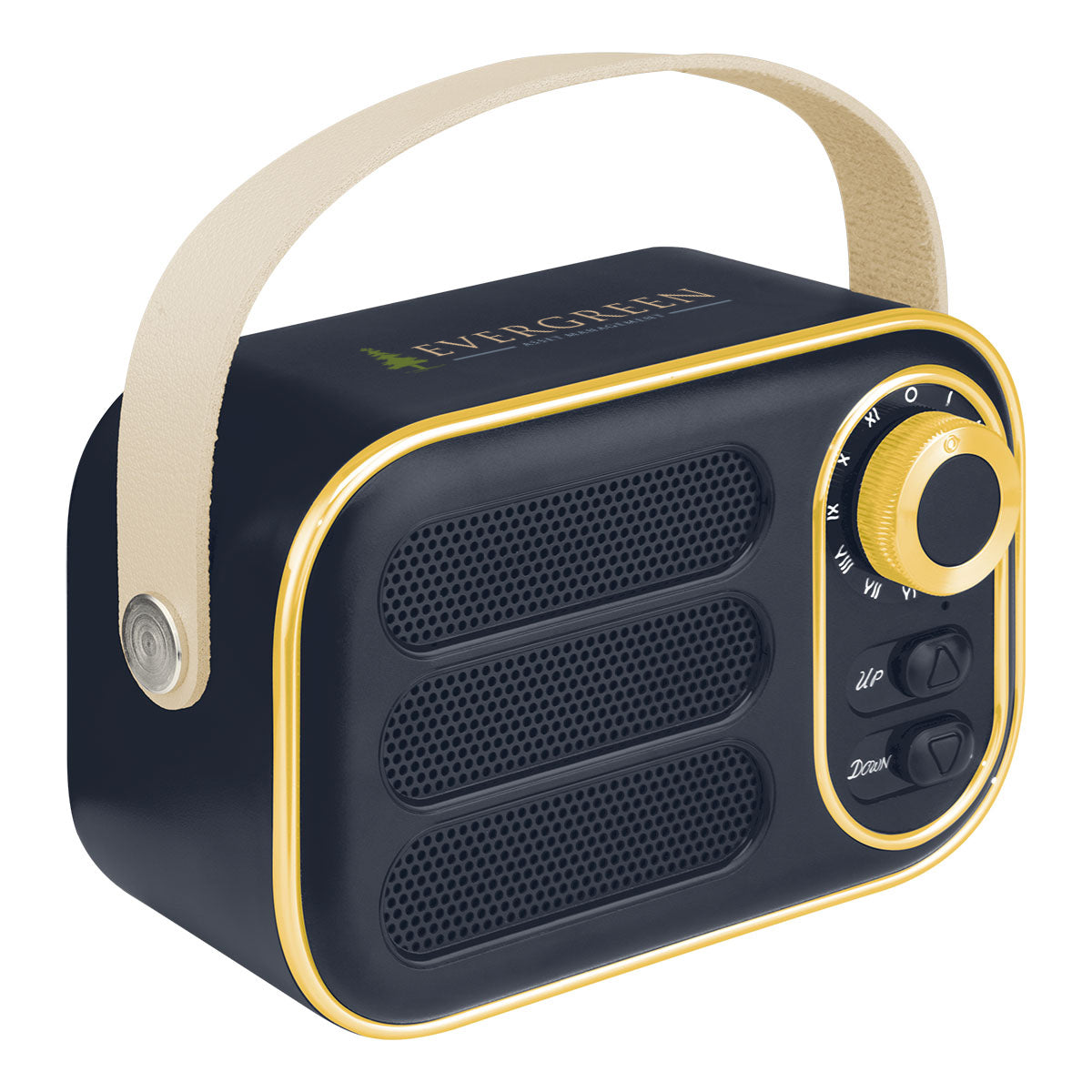 AWS Retro Boom FM Radio and Wireless Speaker Full Color - Full Color