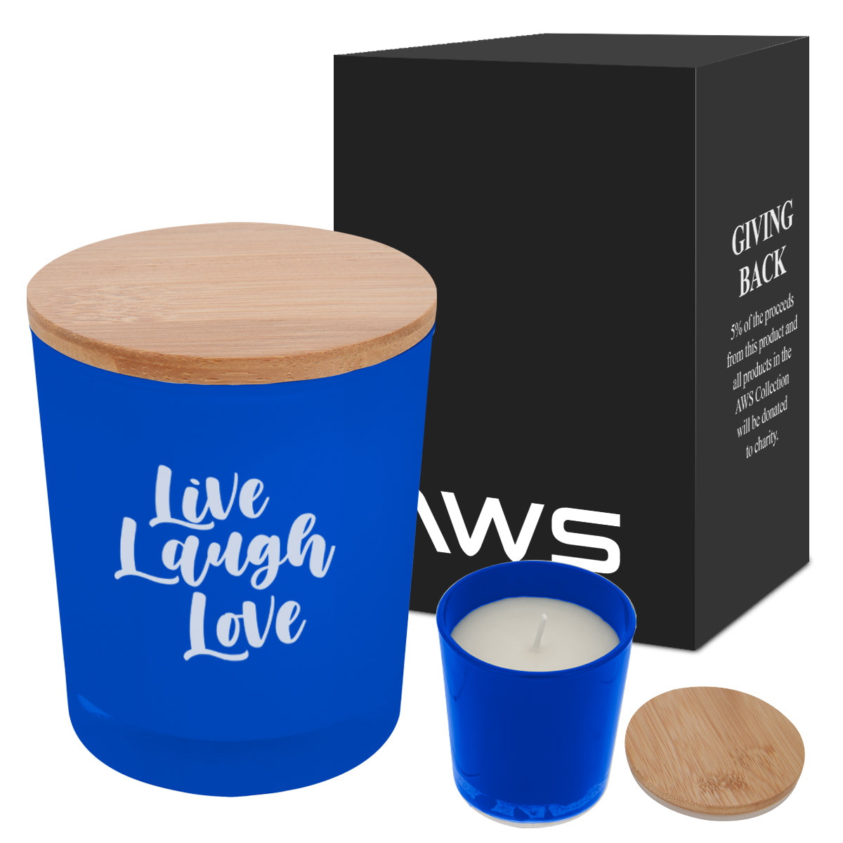 AWS Soy Candle in Bamboo - Ceramic