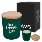 AWS Soy Candle in Bamboo - Ceramic
