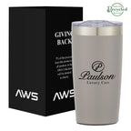 AWS Two-Tone Himalayan Recycled Tumbler, 20 oz - Gray - Silk Screen
