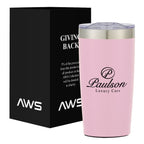 AWS Two-Tone Himalayan Recycled Tumbler, 20 oz - Pink - Silk Screen