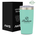 AWS Two-Tone Himalayan Recycled Tumbler, 20 oz - Teal - Silk Screen
