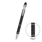AWS Varsi Incline Pen with Stylus - Black - Front