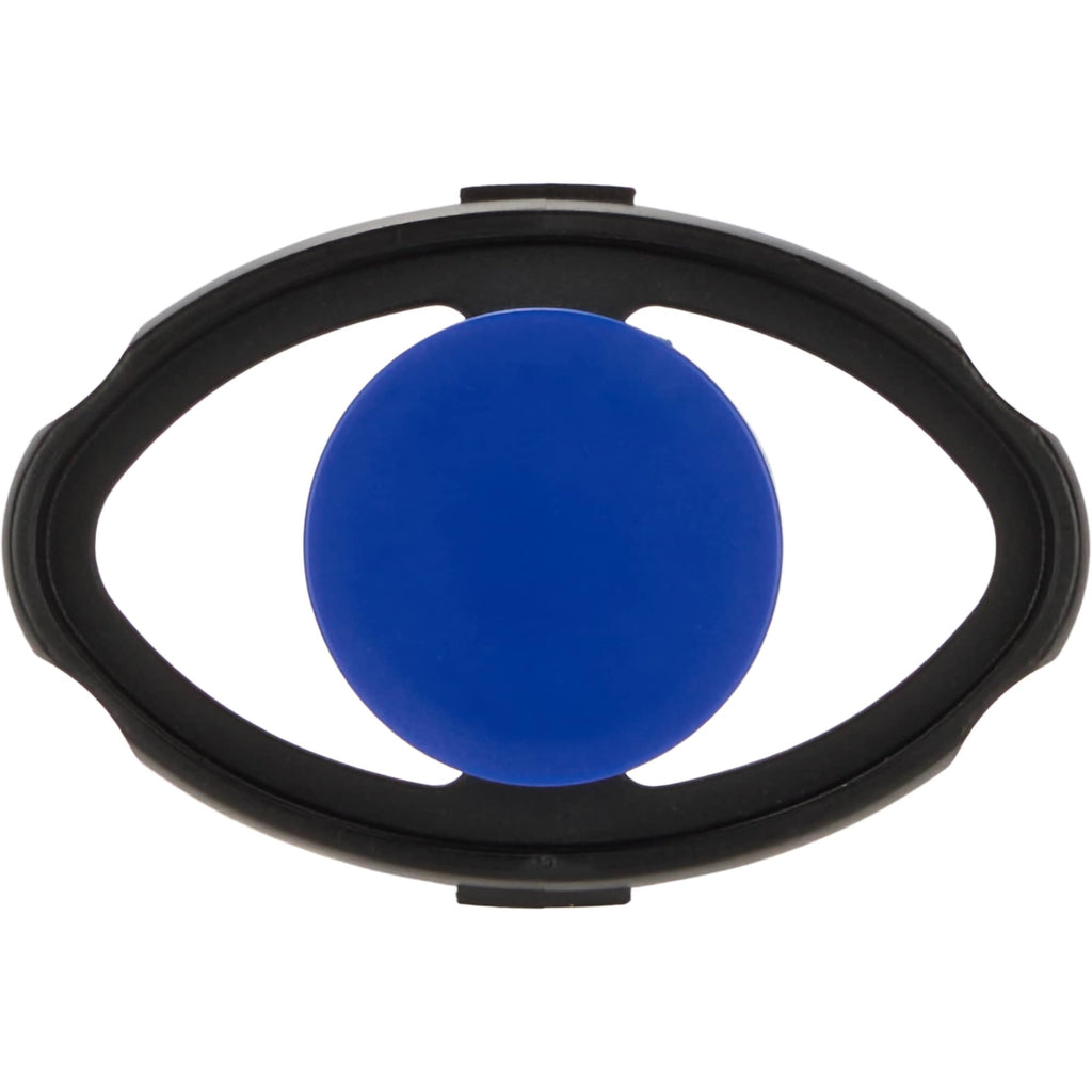 Axis Fidget Toy That Spins Two Ways Full Color - Blue/Black - Back