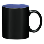 Aztec Mug in Full Color, 11 oz - Ocean Blue - Blank