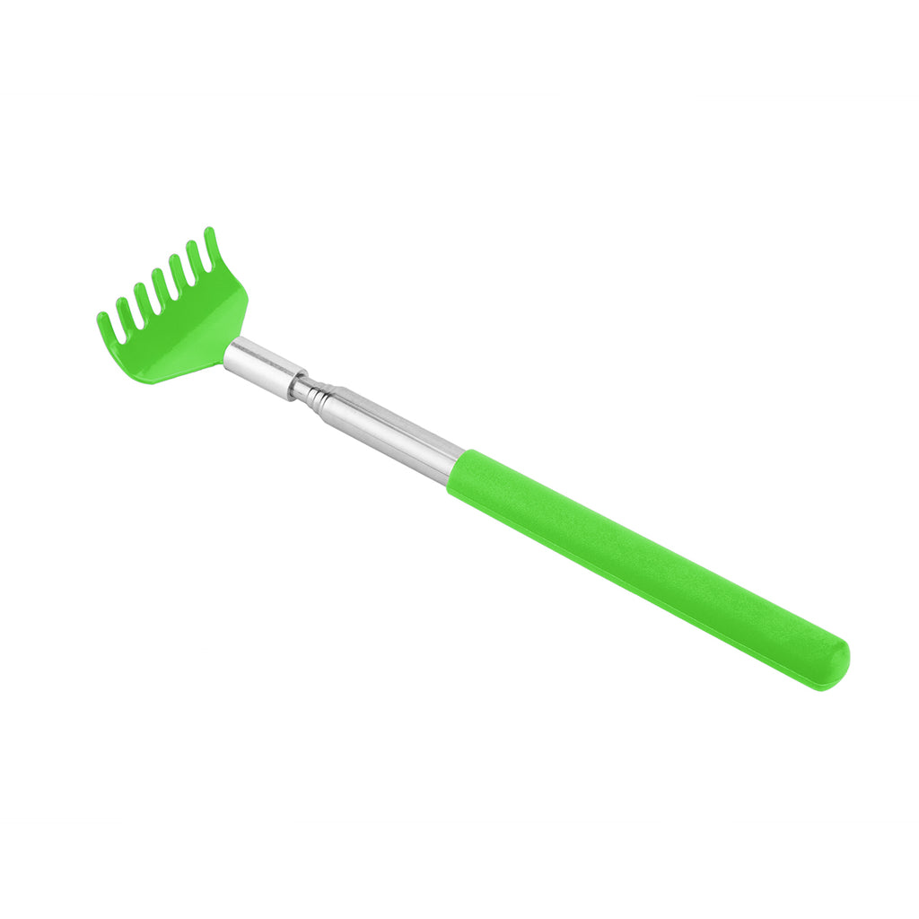 Back Scratcher That Extends - Lime Green - Angle