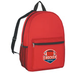 Backpack, Budget Embroidery - Red - Colorbrite