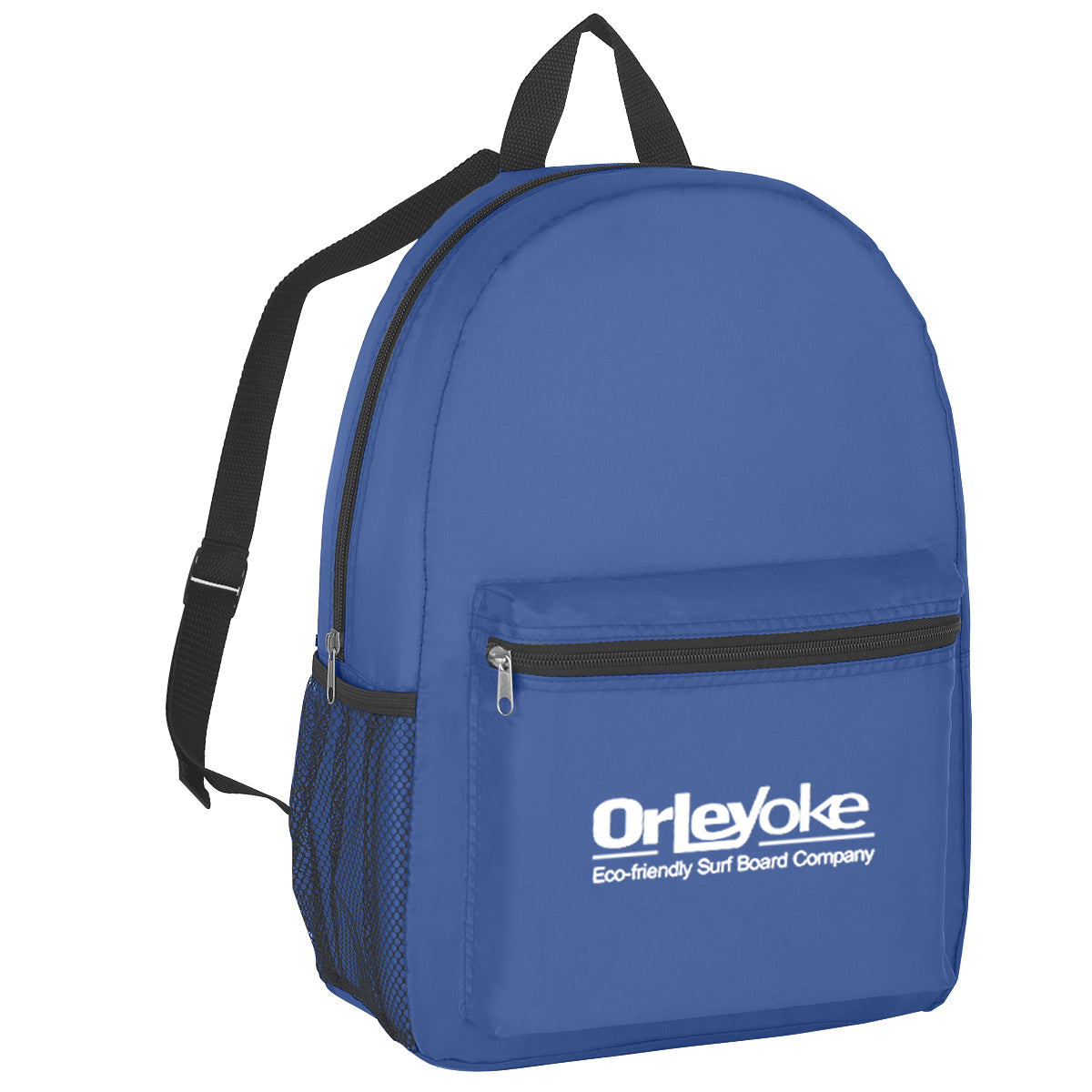 Backpack, Budget - Royal Blue - Silk Screen