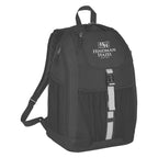 Backpack, Deluxe - Black - Silk Screen