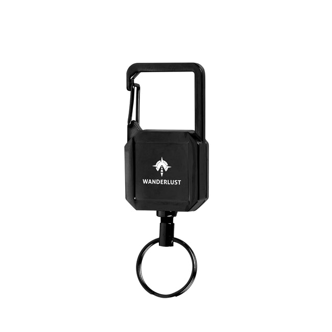 Badge Reel Keychain and Carabiner