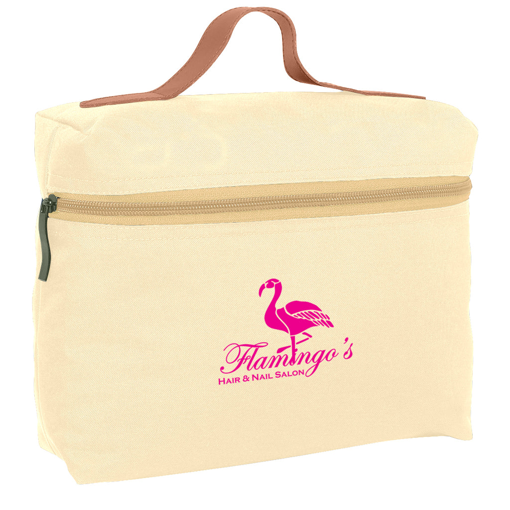 Bag, Cosmo - Beige - Silk Screen
