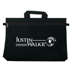 Bag for Documents - Black - Silk Screen