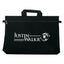 Bag for Documents - Black - Silk Screen