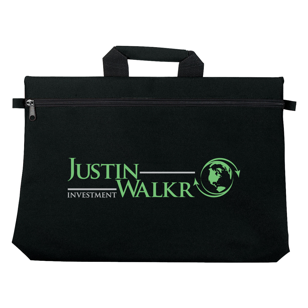Bag for Documents Embroidery - Black - Colorbrite