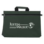 Bag for Documents Embroidery - Forest Green - Silk Screen