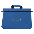 Bag for Documents Embroidery - Royal Blue - Embroidery
