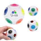 Ball Game, Stress Pop - White - Full Color