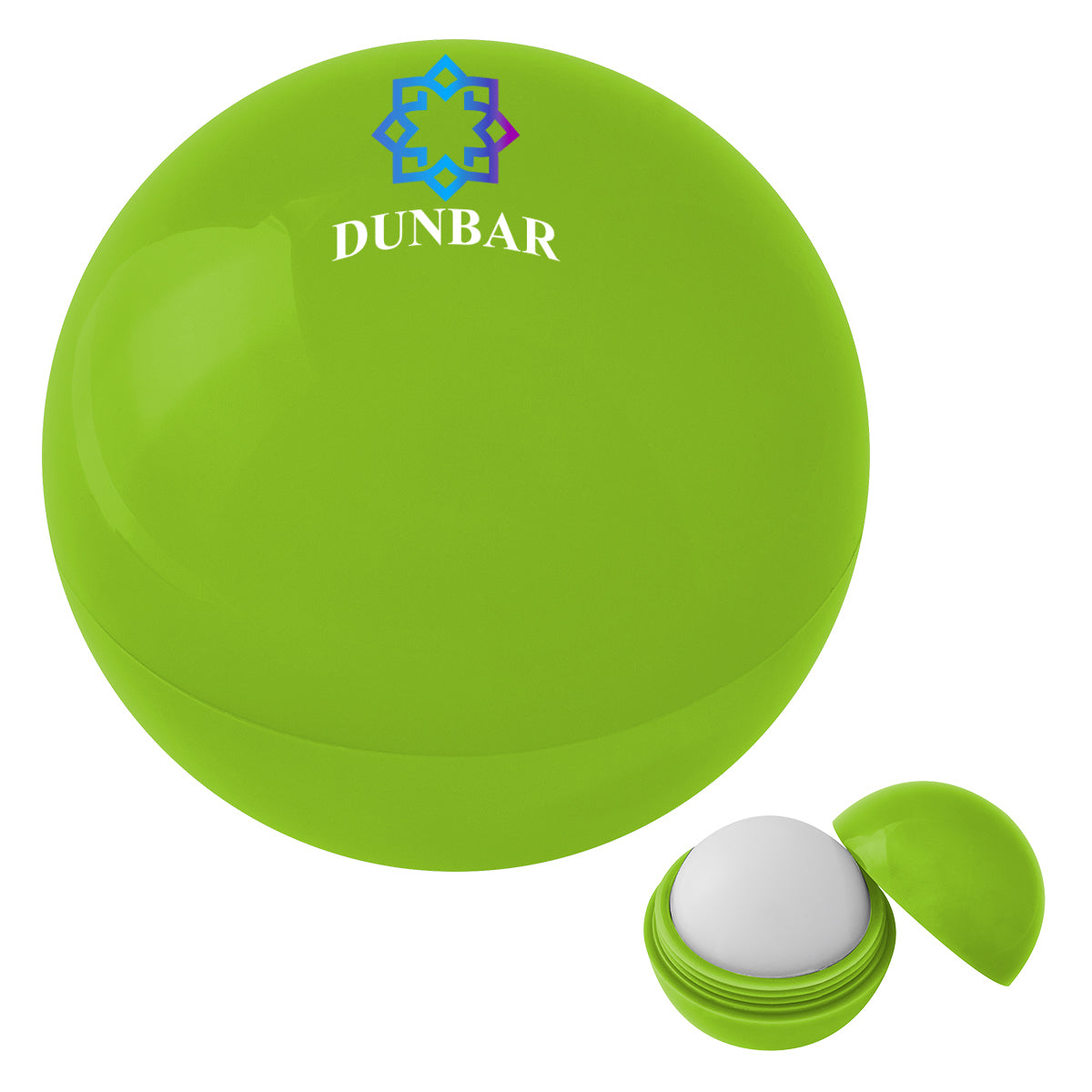Ball of Lip Moisturizer - Lime Green - Full Color
