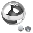 Ball of Lip Moisturizer, Metallic - Silver - Silk Screen