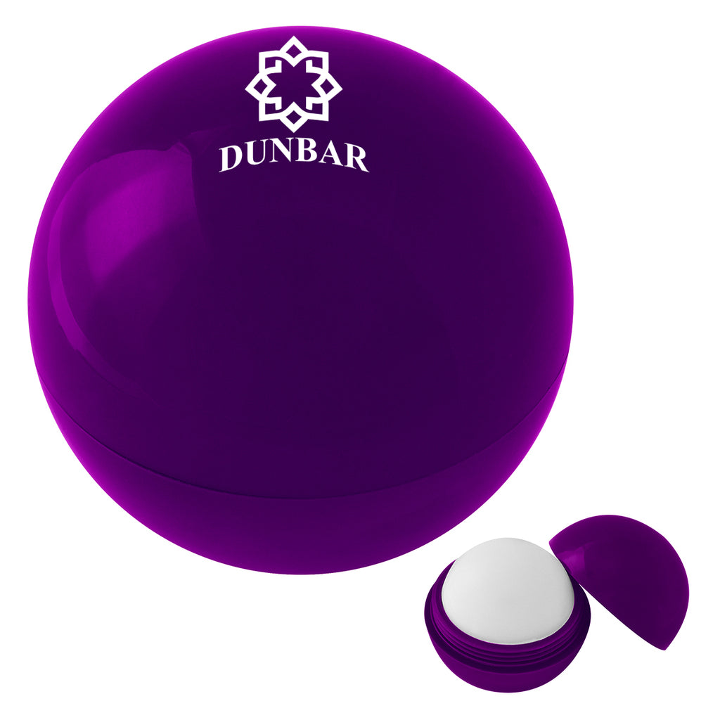 Ball of Lip Moisturizer - Purple - Pad Print