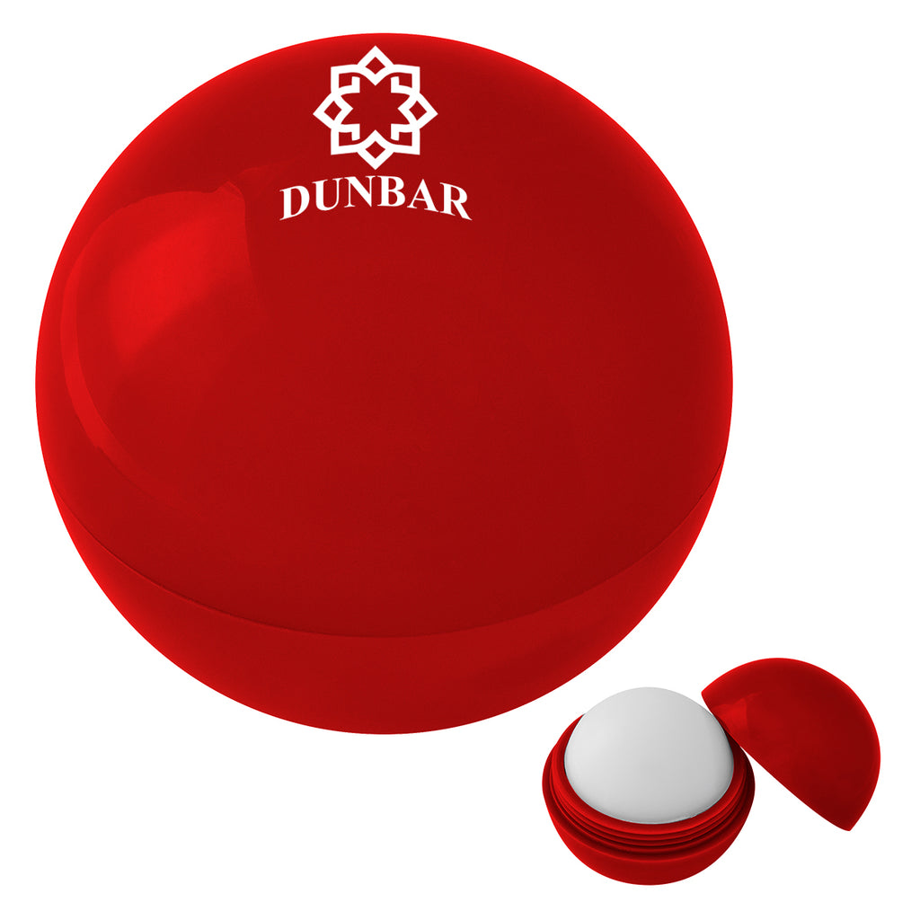 Ball of Lip Moisturizer - Red - Pad Print