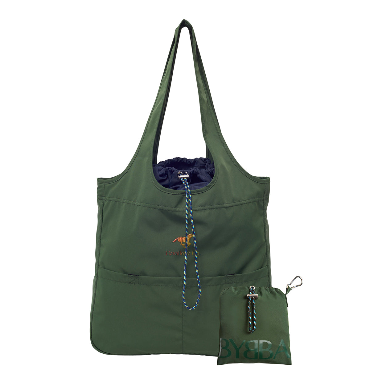Balos Tote Bag by BYBBA - Kelp - Embroidery