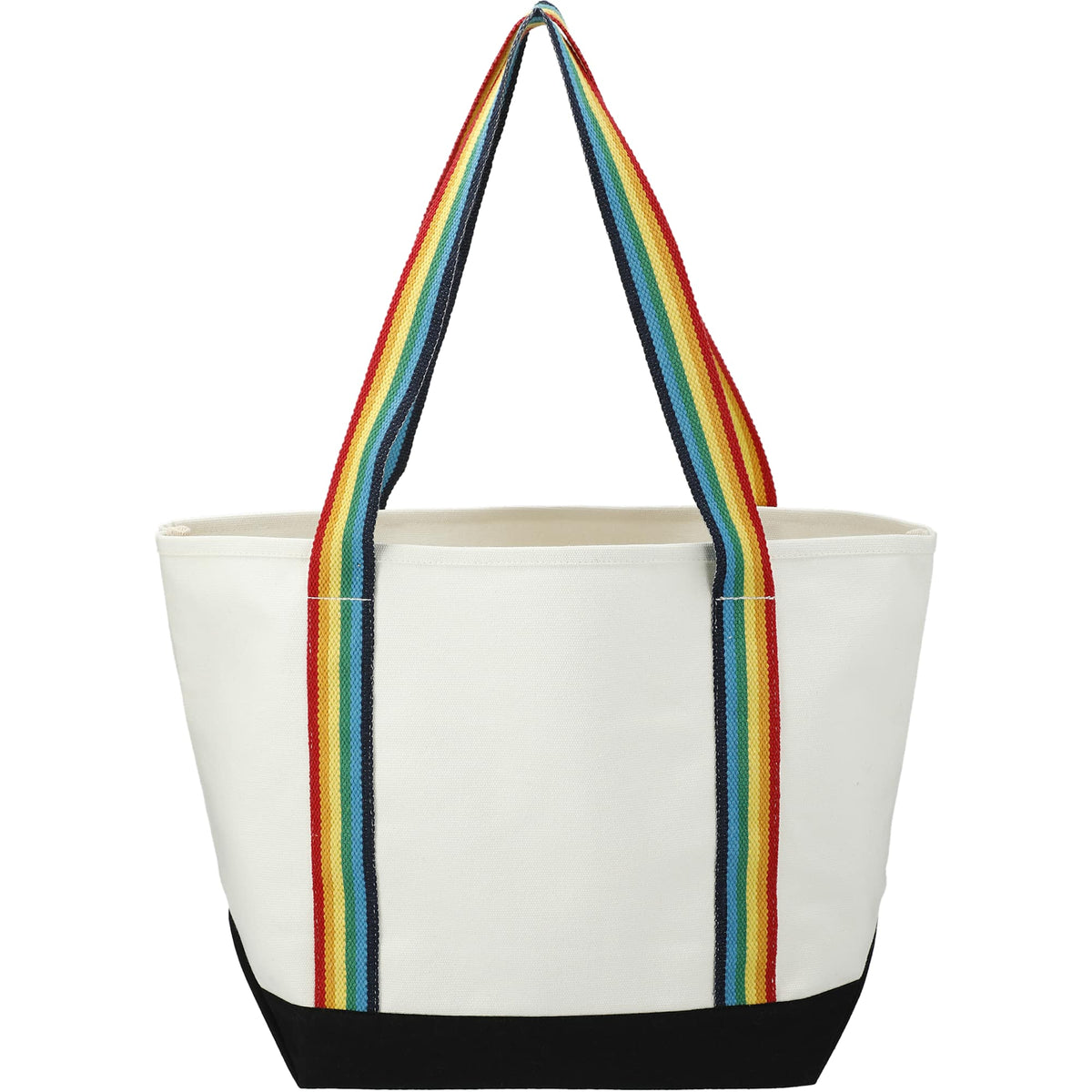 Baltic Heavyweight Canvas Tote, 18 oz Transfer - Rainbow - Back 2