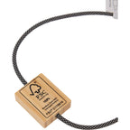 Bamboo 5-in-1 Laptop Charging Cable, 100W - Natural - Back