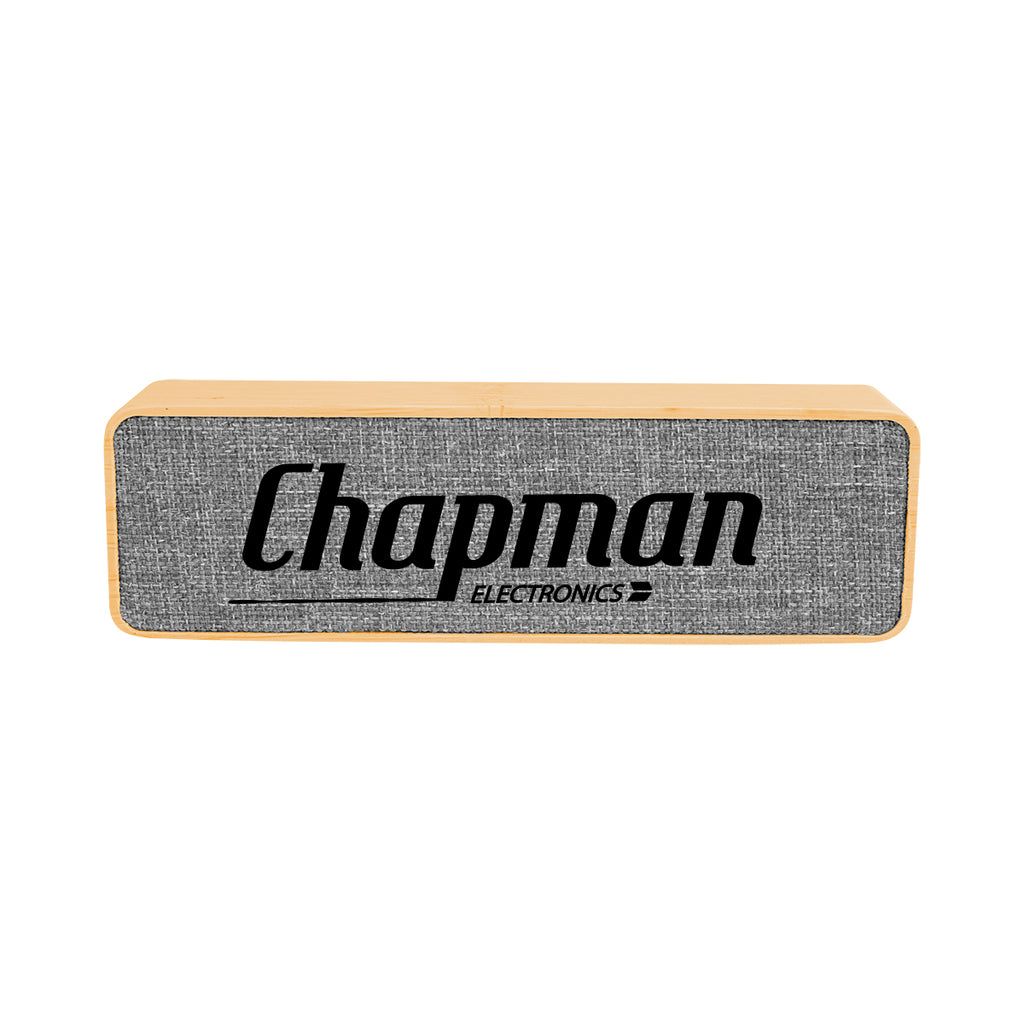 Bamboo and Recycled PET Power Bank, 2,200 mAh - Silk Screen
