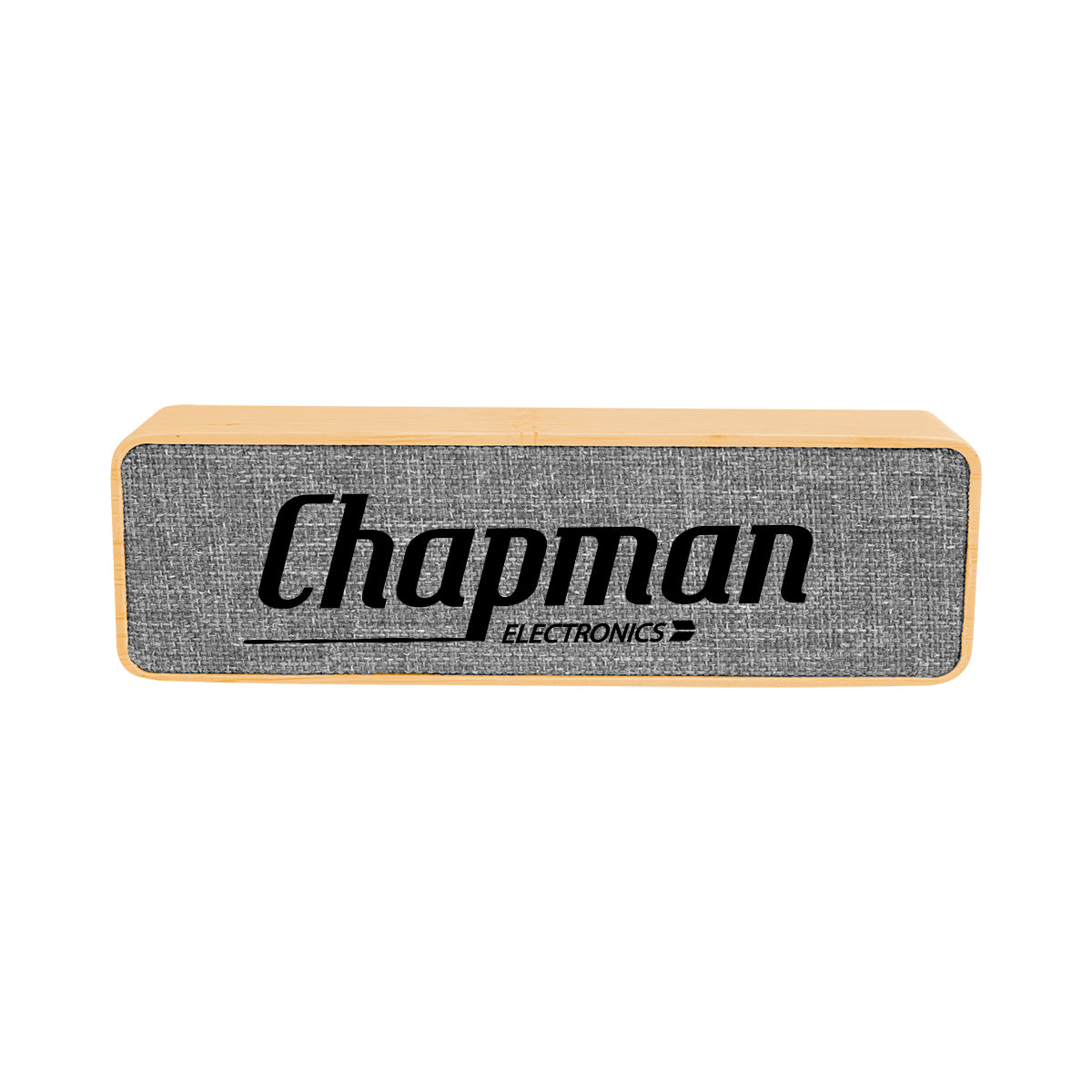 Bamboo and Recycled PET Power Bank, 2,200 mAh - Silk Screen