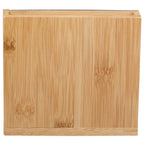 Bamboo Desk Organizer with Photo Frame - Natural - Back