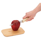 Bamboo Fiber Lunch Box with Built-In Cutting Board Laser Engraving - Beige - Photo 2