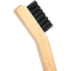 Bamboo Golf Club Brush with Clip Full Color - Natural - Front Detail 3